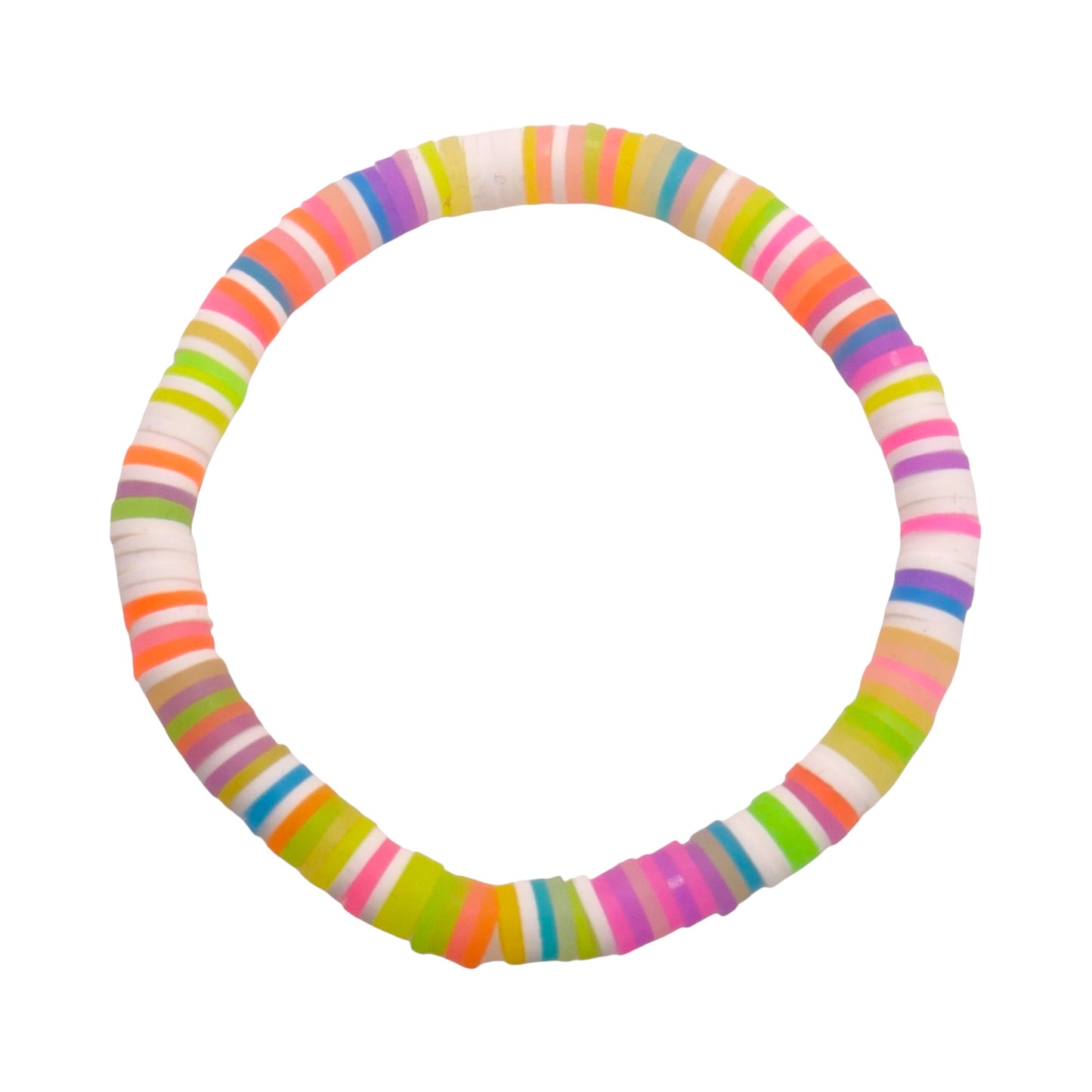 Colorwave Clay bead Bracelet