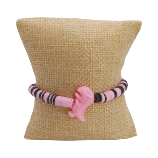 Dino Style 2 - Handmade Clay Bead Bracelet