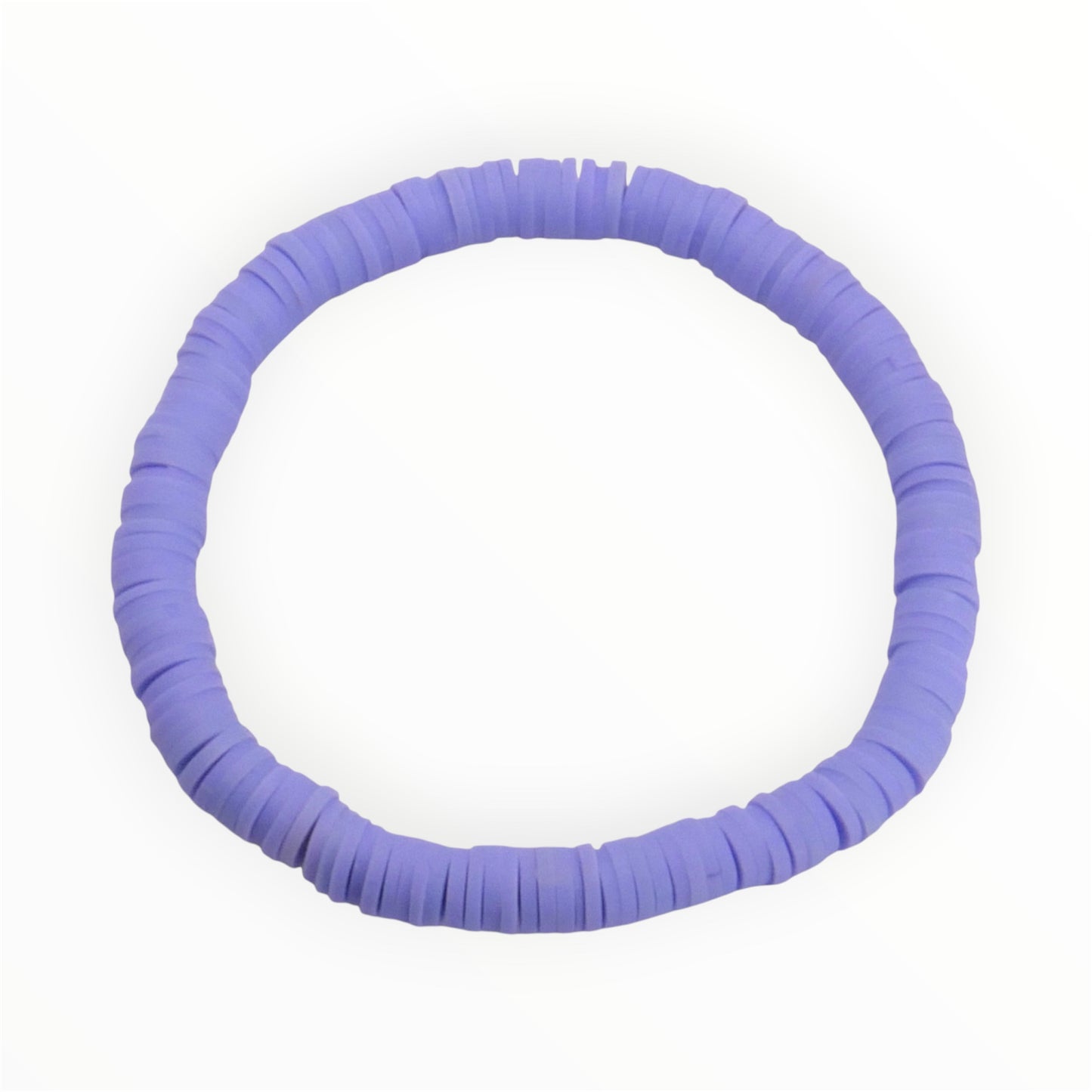Lavender Heishi Bracelet
