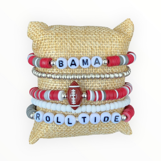 Alabama Clay Beaded Bracelets