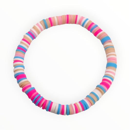 Mixed Pastel Stripe Bracelet