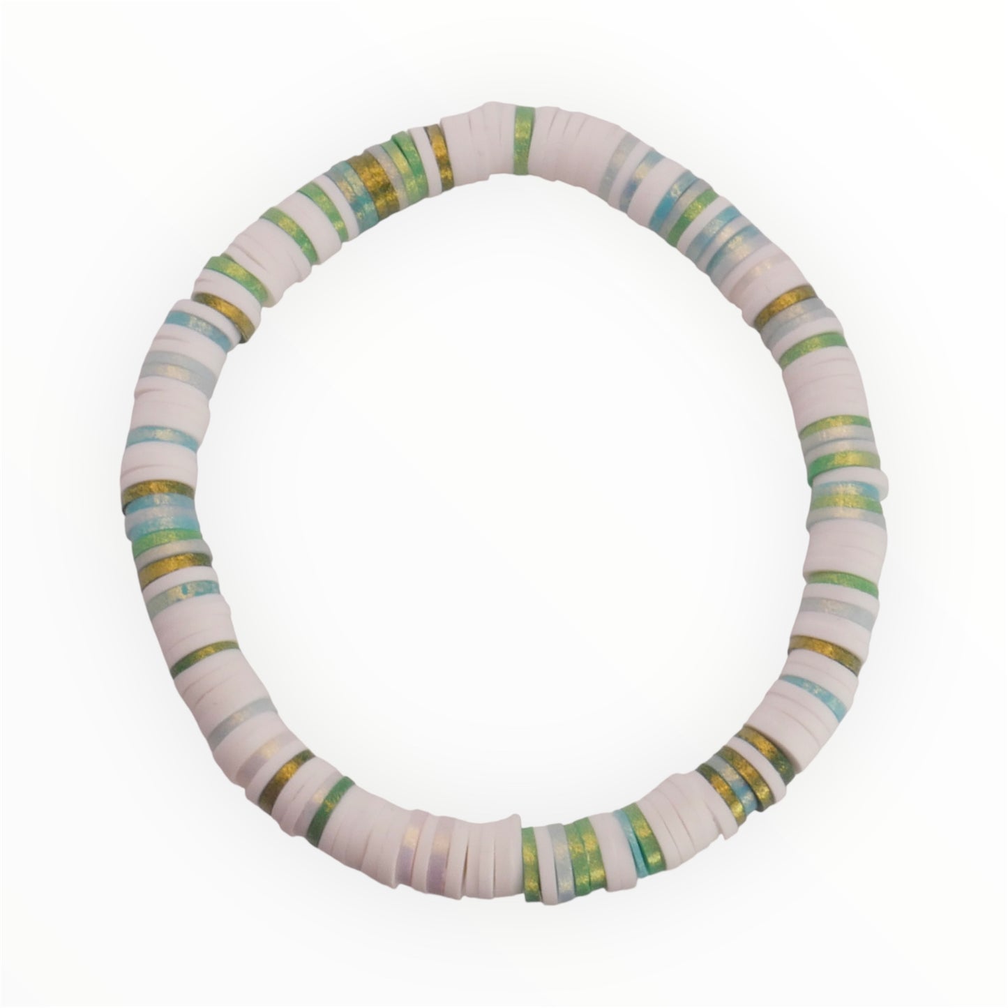 Mystic Wave Clay Bead Bracelet