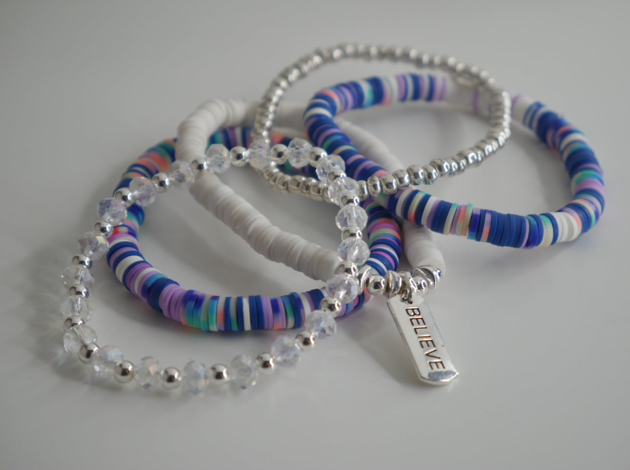 Ocean Melody Clay Beaded Bracelets