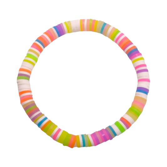 Colorwave Clay bead Bracelet