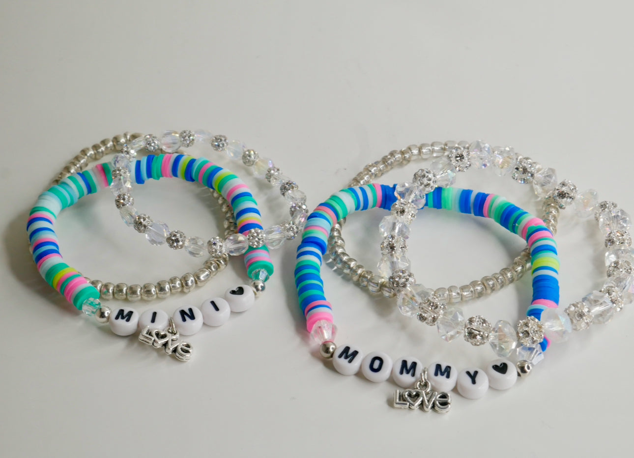 Mommy and Me - Bonded Beauties Clay Beaded Bracelet Set