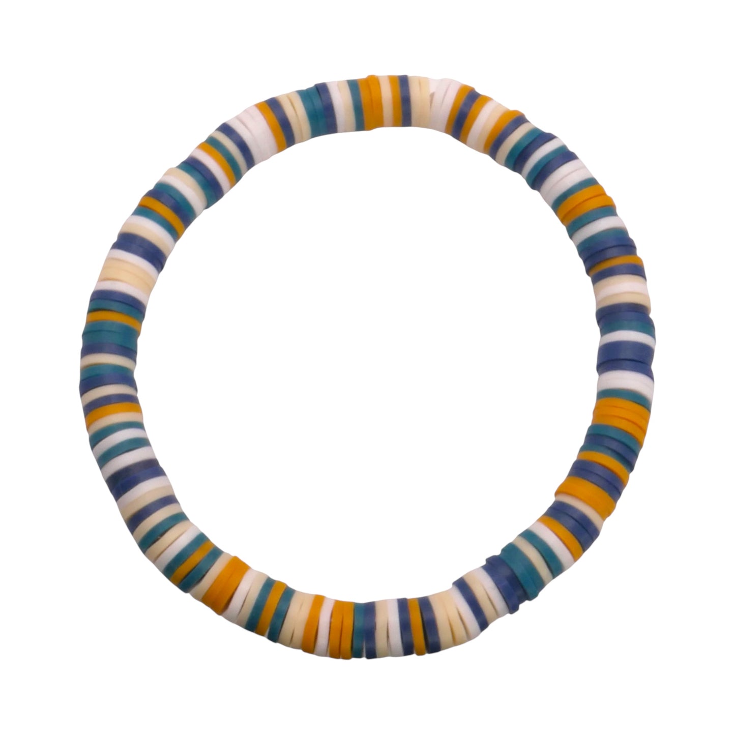 Golden Tide Clay bead Bracelet