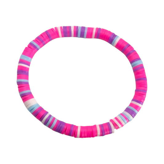 Bubble Berry Clay Bead Bracelet