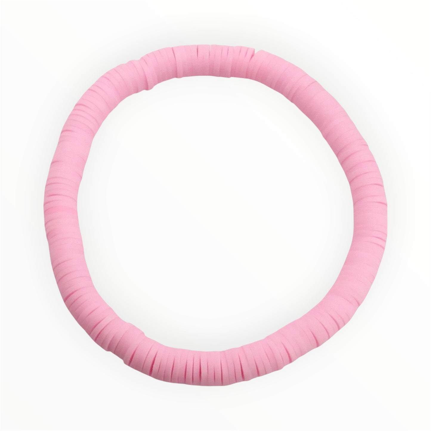 Soft Pink Heishi Bracelet