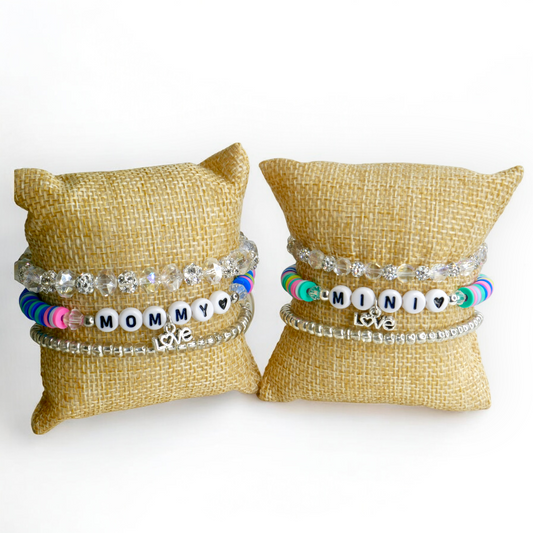 Mommy and Me - Bonded Beauties Clay Beaded Bracelet Set