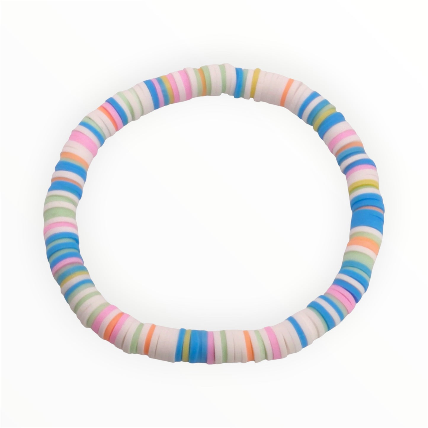 Pastel Rainbow Stripe Bracelet