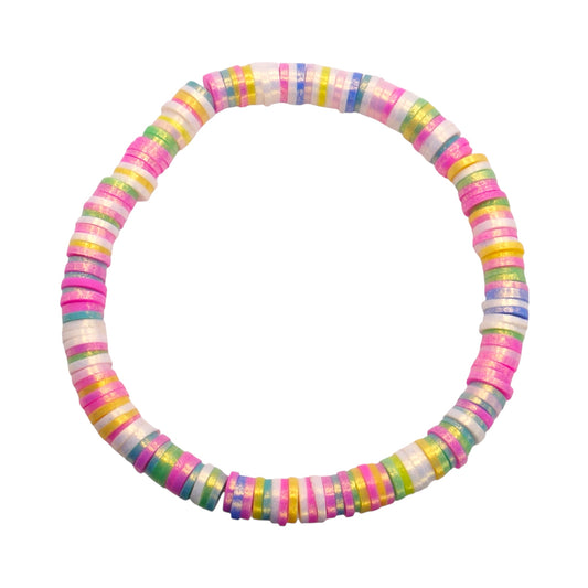 Prism Pop Clay bead Bracelet
