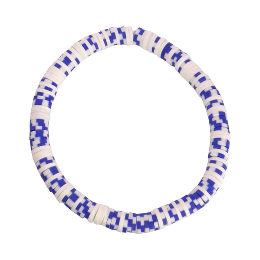 Coastal Drift Clay Bead Bracelet