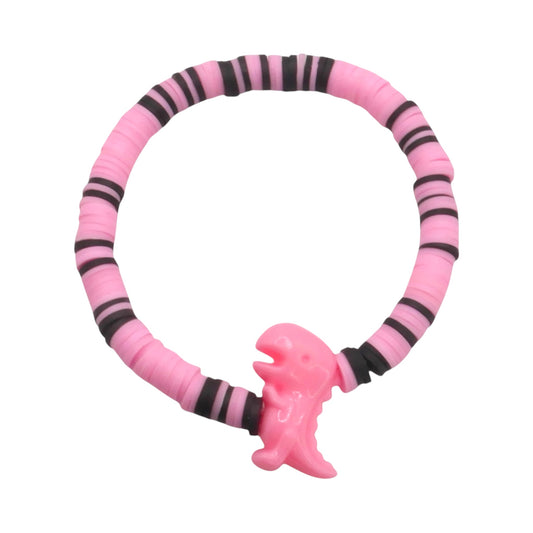 Dino Style 2 - Handmade Clay Bead Bracelet